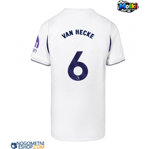 Moški Nogometni dresi Tottenham Hotspur Jan Paul van Hecke #6 Domači 2026-27 Kratek Rokav